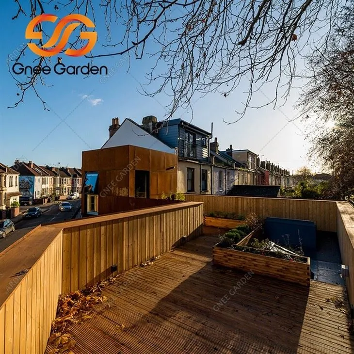 corten steel wall cladding