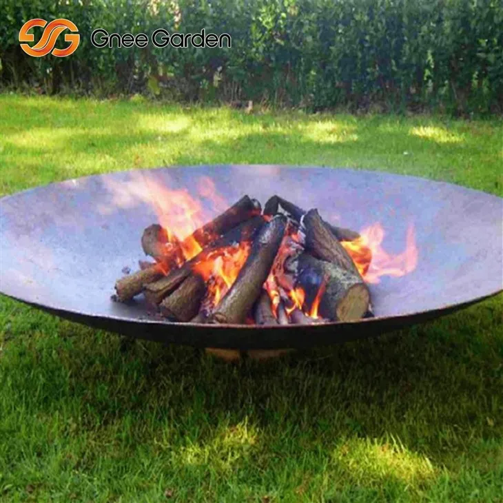 Corten Steel Fire Pit Eco-vriendelijke metalen kom