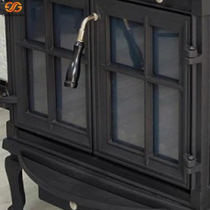 vintage cast iron wood burning stove