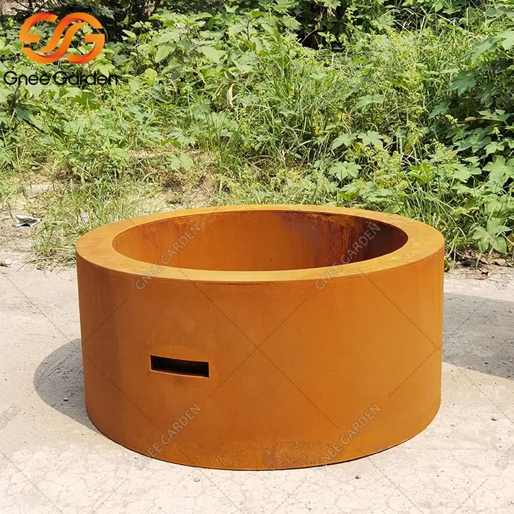 Corten Brandende Vuurkorf