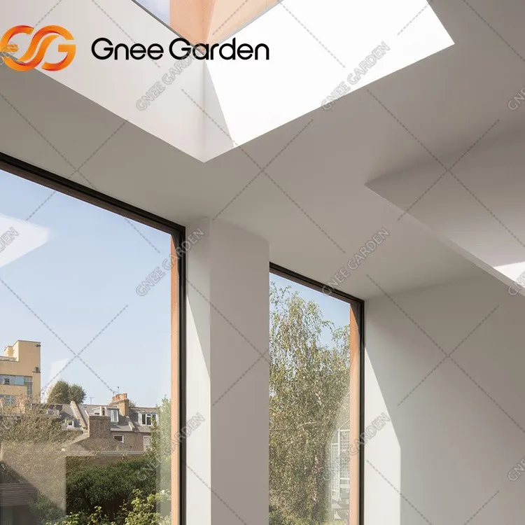 Corten Facade Curtain Wall Decorated