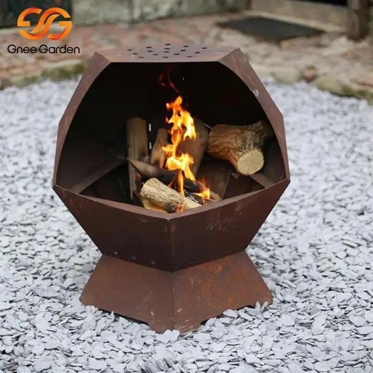 Outdoor Camping Corten Bbq
