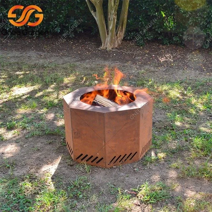 Corten Steel Patio Fire Pit 