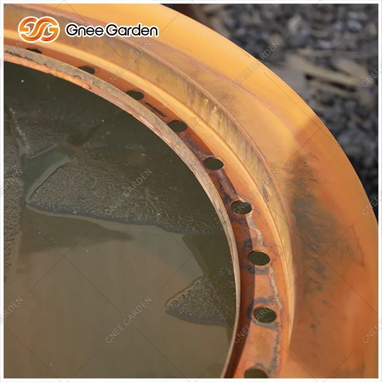 Corten Steel Garden Water Fountain