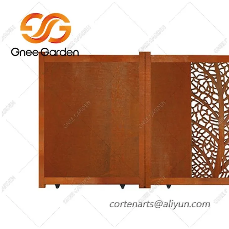 corten steel Gates