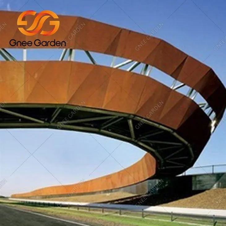 Corten Steel footbridge