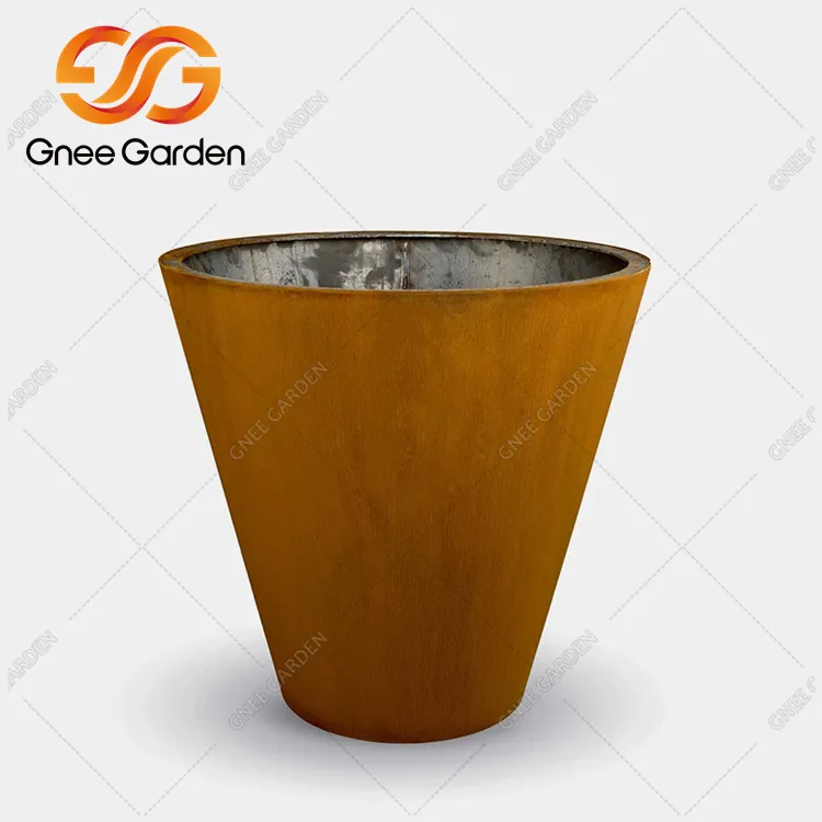 Cortenstaal buitenbarbecue