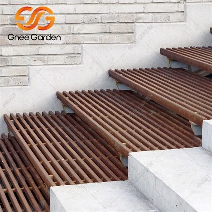 Corten Steel Stairs 4mm Thickness