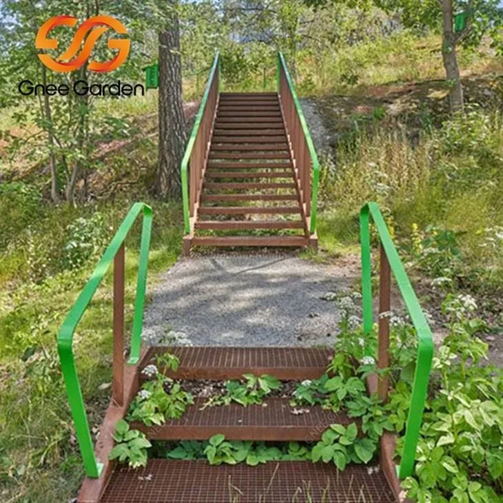 Corten Steel Stairs 4mm Thickness