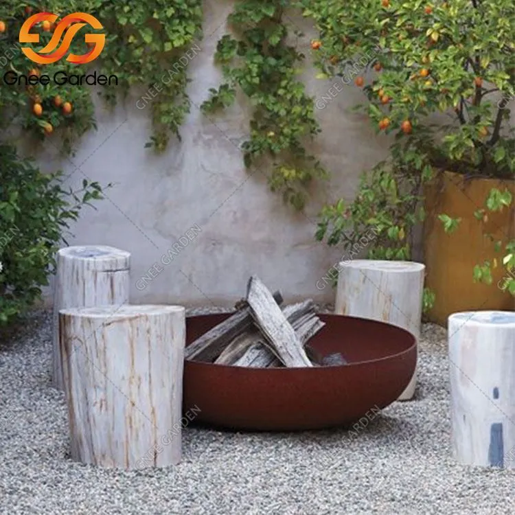 Cortenstaal Houtbranden