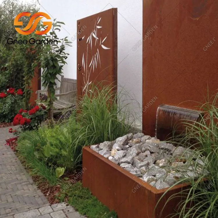 Corten Waterornament