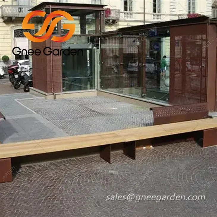 Corten Street Furniture