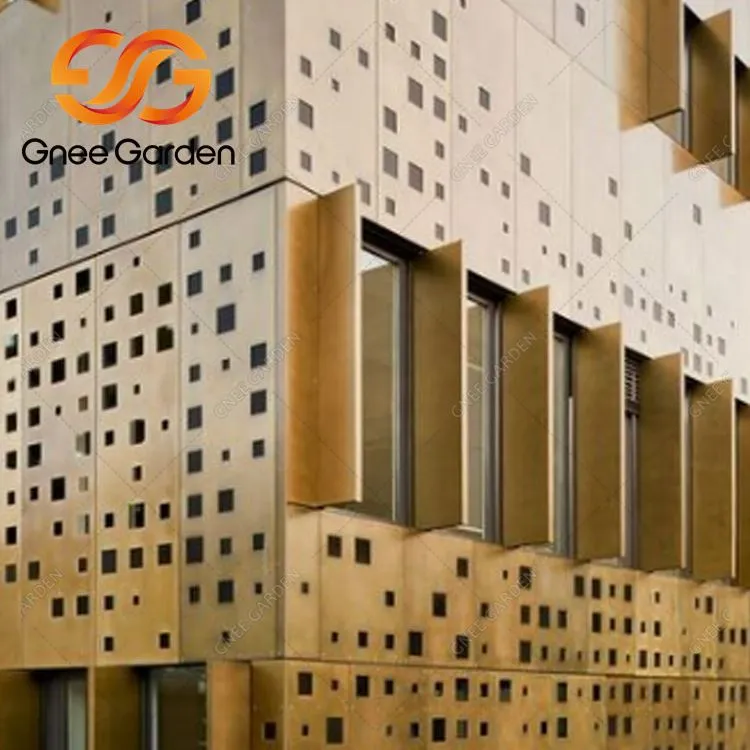 Op maat gemaakt modern buitenmuurbekledingsgebouw