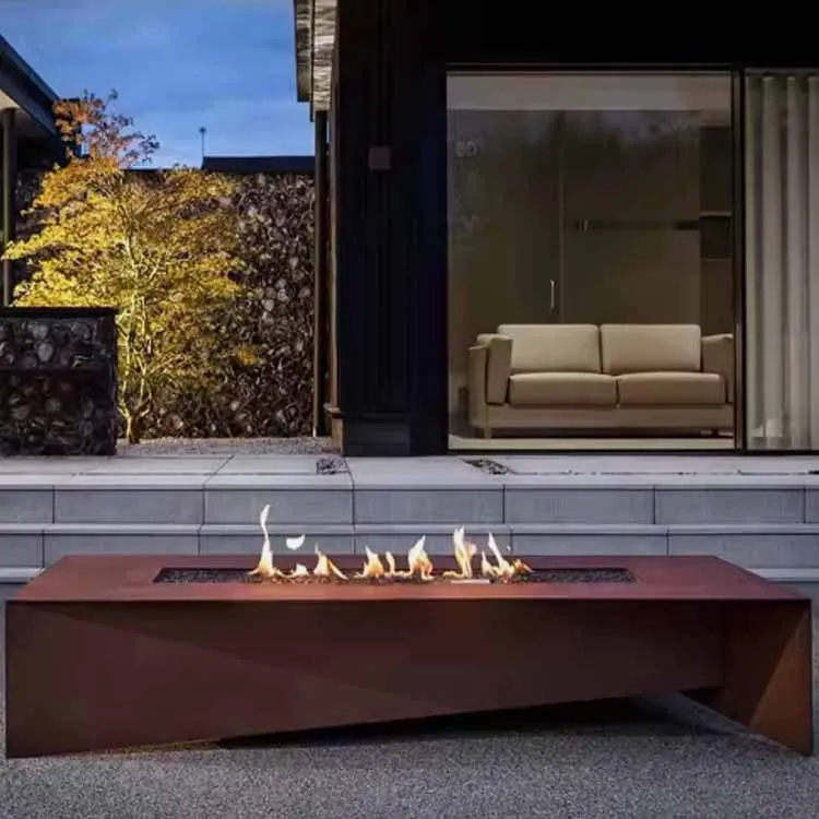 Fire Pit Concrete Gas Fire Table