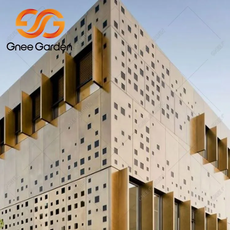 Metalen buitenwandpanelen