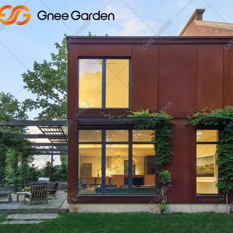 Buitentuin Corten Wall Cladding