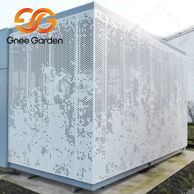 Metalen panelen voor buiten