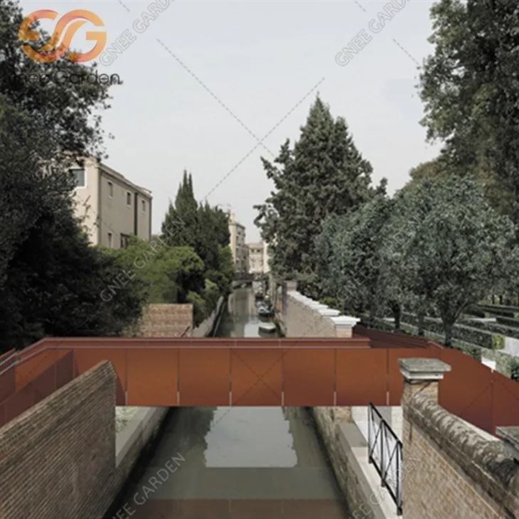 CorTen Crossline bridge