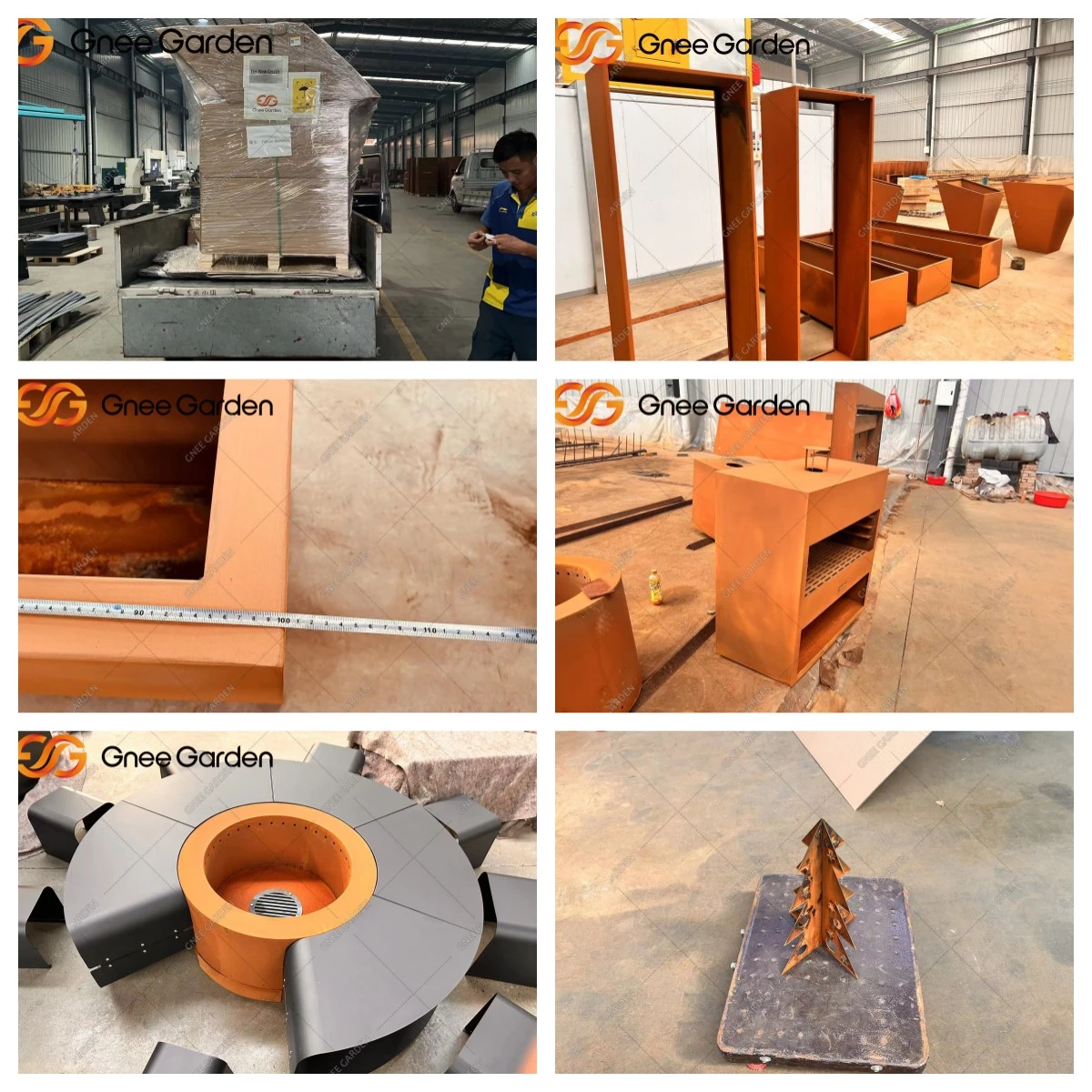Modern Building Corten Cladding Wall Modern Building Corten Cladding Wall