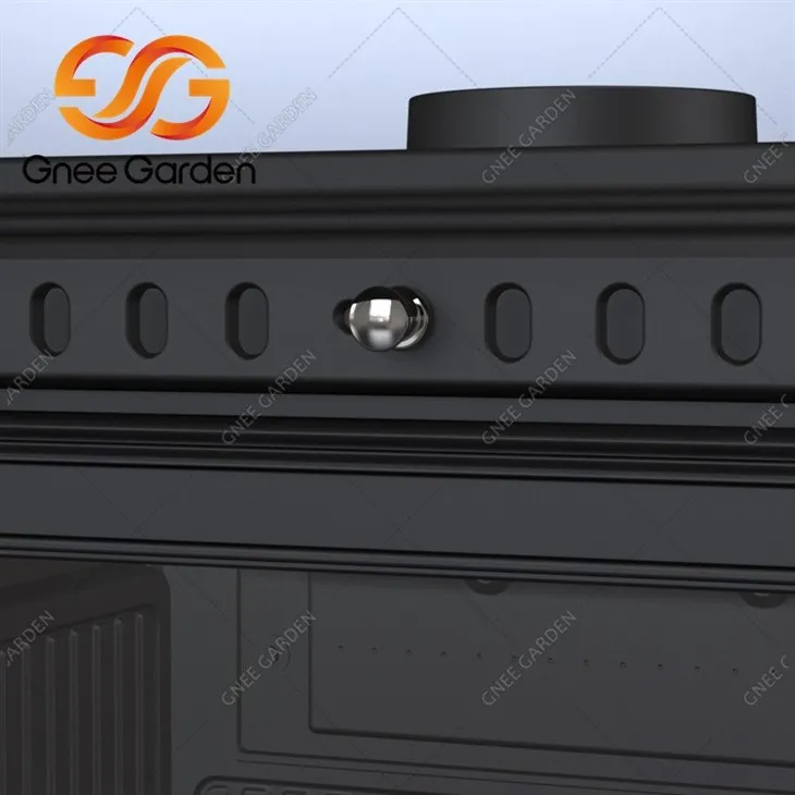 Cast Iron Wood Burning Flame Stove