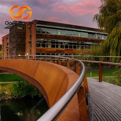 Voetgangersbrug Cor Ten