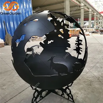 Corten Deer Vuurkorf Bal