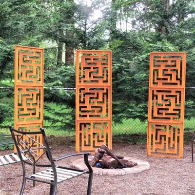 Corten Outdoor Decoratieve Schermpanelen