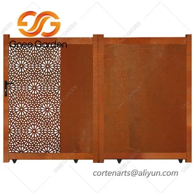 Cortenstalen binnendeur