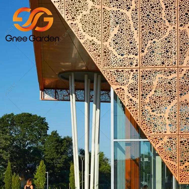 Stalen gevelbekleding