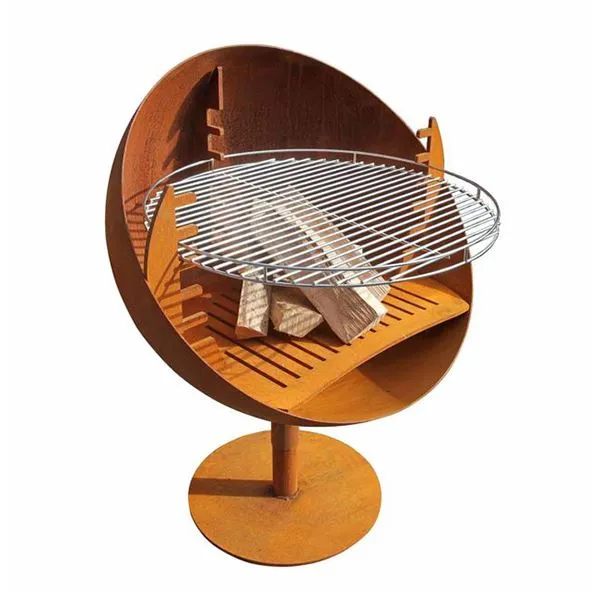 Stalen Grill Houtskool Draagbare Bbq Grill