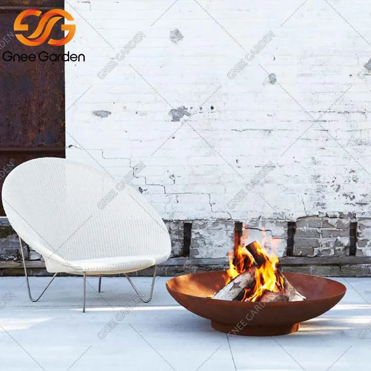 Verweerde vuurschaal