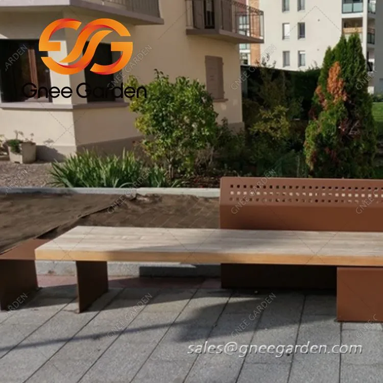 Verwering stalen tuinmeubilair